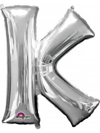 Picture of SILVER LETTER  K 16 INCH